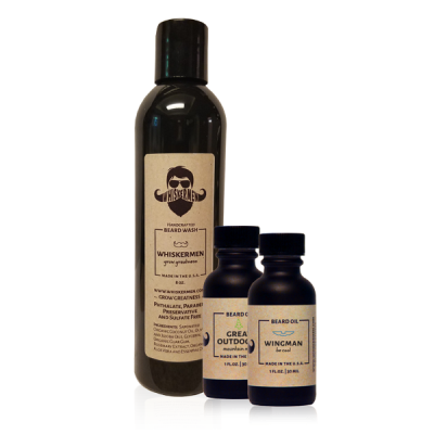 Any 2 Whiskermen Beard Oils & Beard Wash Combo