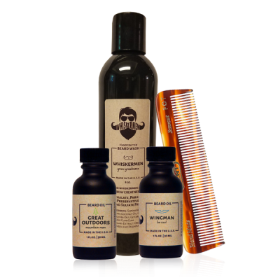 The Whiskermen Beard Wash Kit