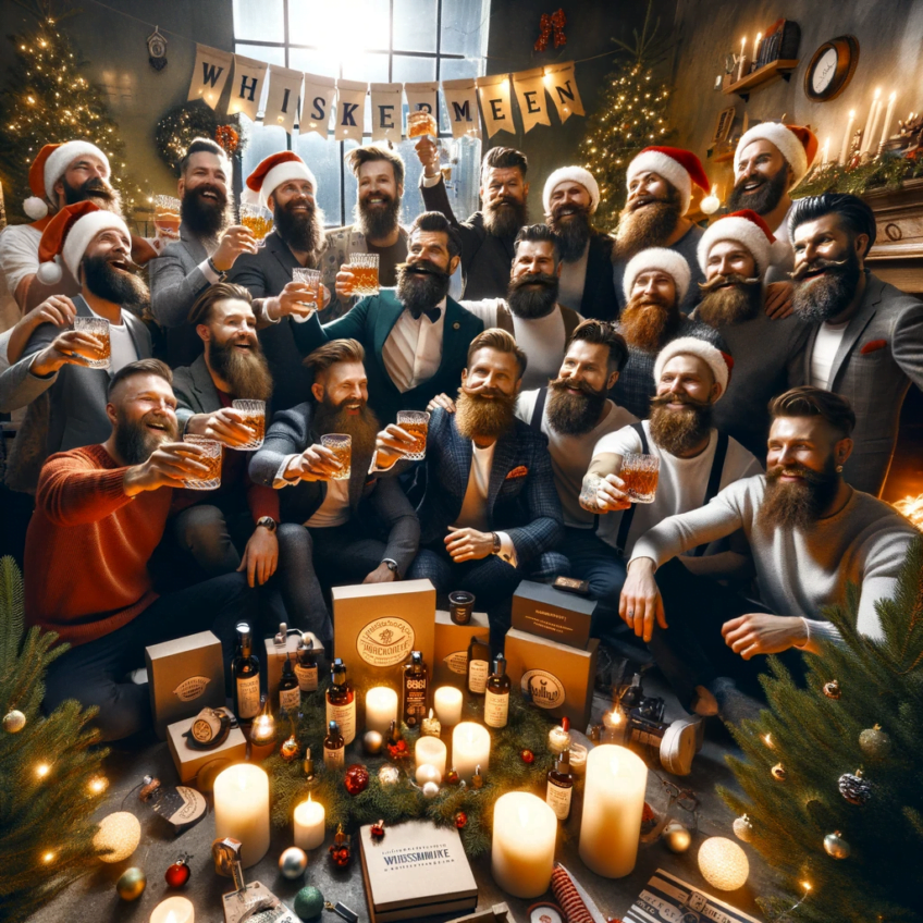 Celebrating Christmas with Whiskermen: A Year-End Review of Success and Festivity